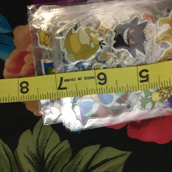 MY POKEMON PUFFY FOAM STICKER COLLECTION LOT - Picture 3 of 10